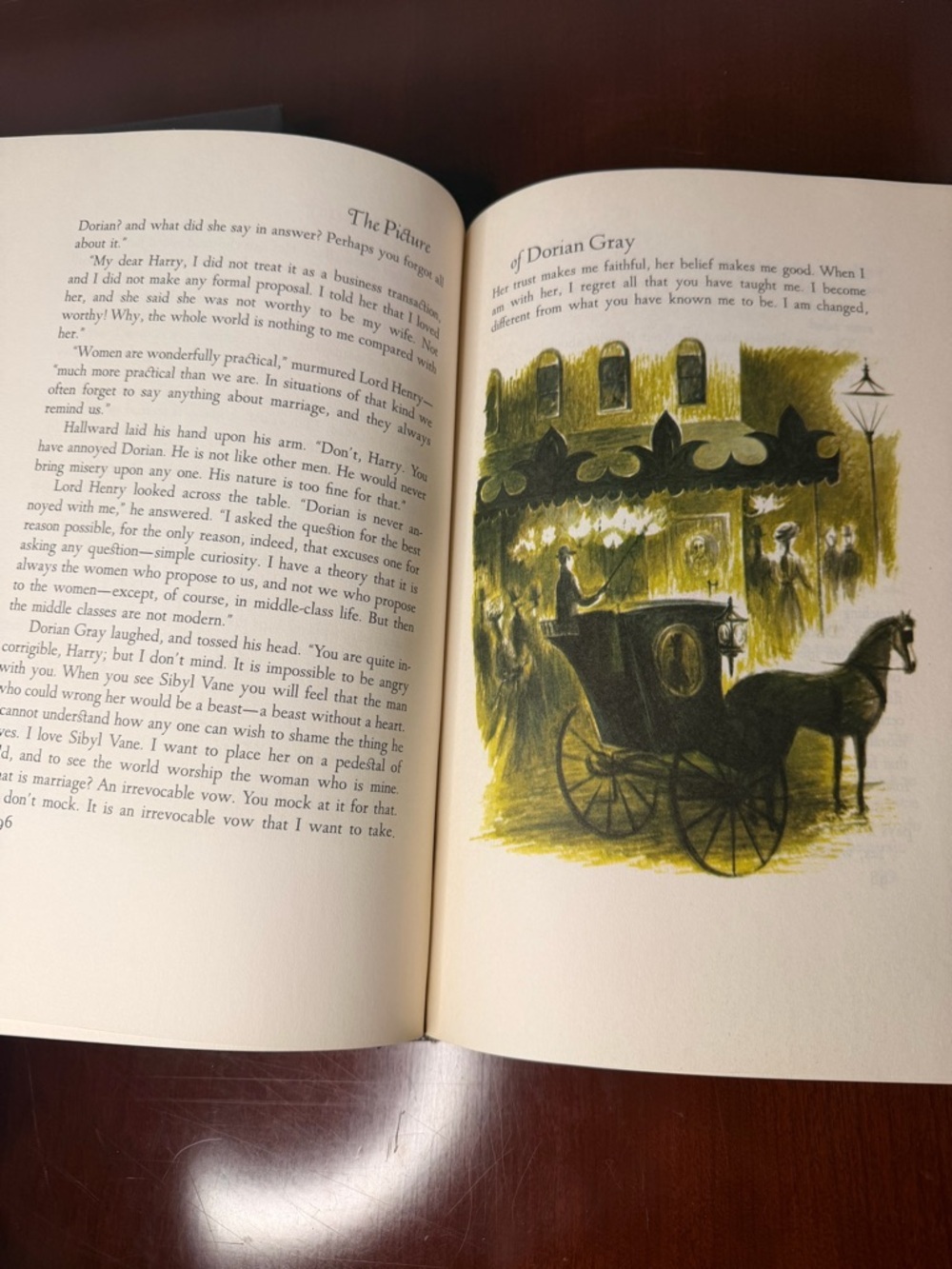Oscar Wilde Heritage Press Illustrated Hardcover The Picture of Dorian Gray - Picture 8 of 12